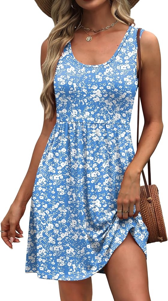 Hands in the side-seam pockets of a rust midi dress